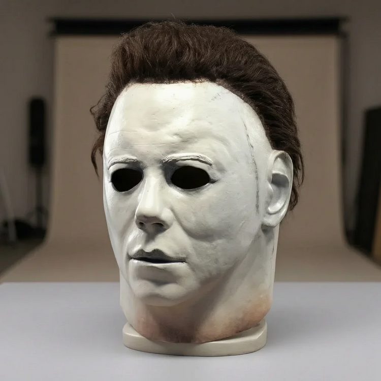 Halloween Cosplay Michael Myers Mask 1978 Latex Mask Realistic Horror Mask Scary Cosplay Mask Carnival Masquerade Party Props