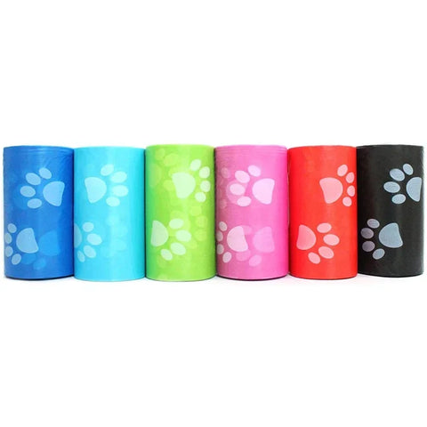 120 Rolls Dog Poop Bags Outdoor Clean Refill Garbage