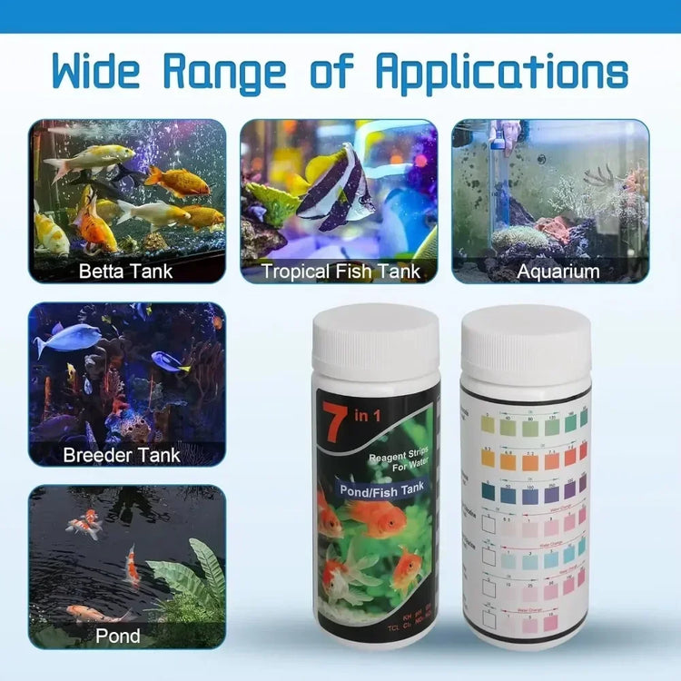 Aquarium Water PH Test Strips Quality Kit Fish Tank
