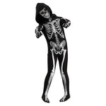 Scary Zombie Costume Cosplay Skeleton Skull Costume Suit Halloween Costume for Kids Adult Carnival Party Dress Up