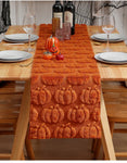 Halloween Table Runner ,Fall Pumpkin Ghost Decorations Party and Dining Decorations Fall Thanksgiving Dining Table Harvest Decor