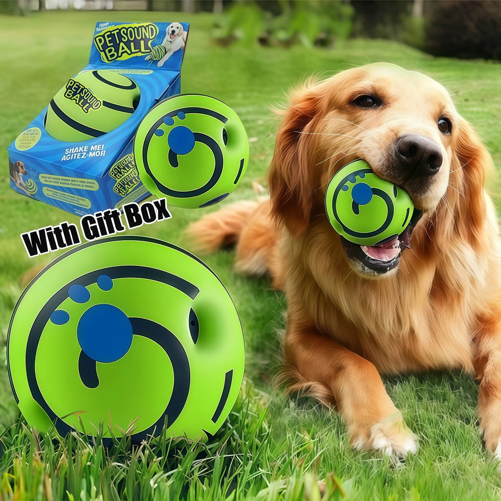 Dog Wobble Wag Giggle Glow Ball Interactive Fun Toy