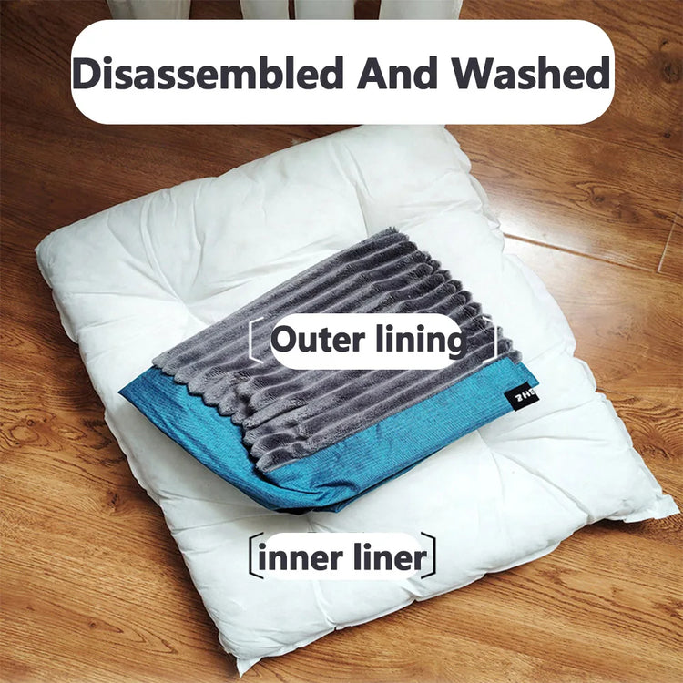 Soft Plush Cat Dog Bed Winter Warm Mattress Cozy