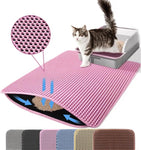 Cat Litter Mat Double Layer Non Slip Waterproof Mat