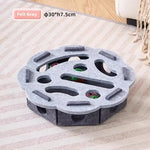Cat Puzzle Toy Felt Box Exercise Ball Indoor Hunting