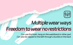 Portable Dog Training Snack Bag Outdoor Waist Bag