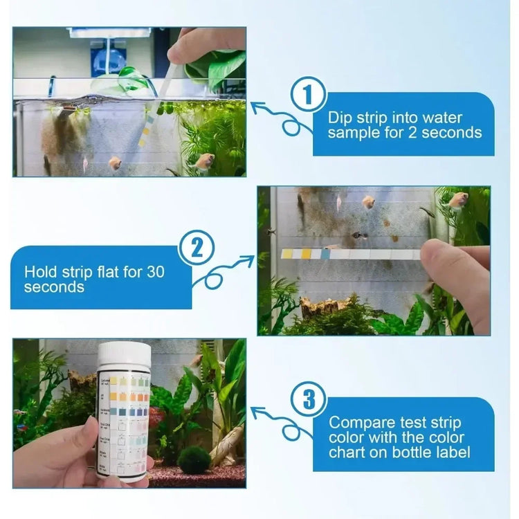 Aquarium Water PH Test Strips Quality Kit Fish Tank