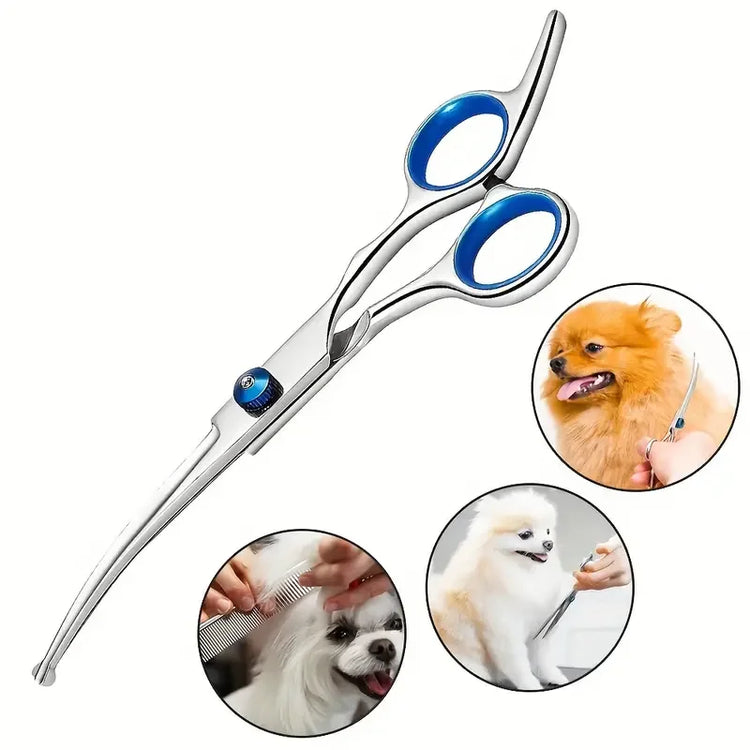 Pet Safe Grooming Scissors Stainless Steel Dog Shears