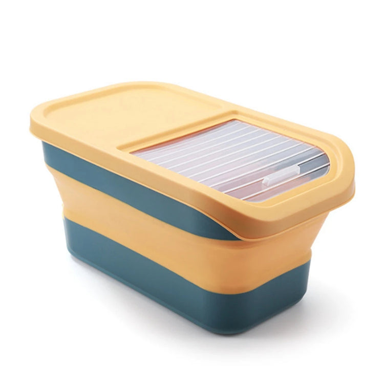 Collapsible Cat Dog Food Storage Container Airtight Box