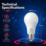 Matter WiFi E27 Smart LED Light Bulbs Dimmable RGB+2700K-6500K Lamp Work With Ewelink Apple Home Alexa Google Home Yandex Alice