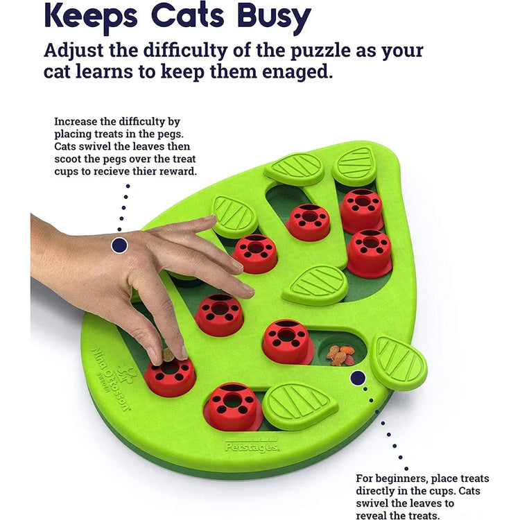 Rainy Day Cat Puzzle Treat Puzzle Scratch Board