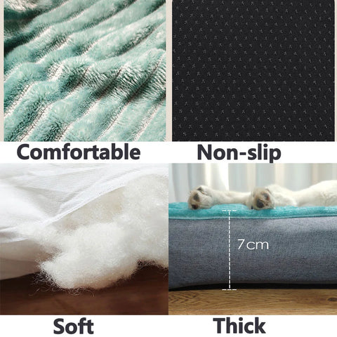 Soft Plush Cat Dog Bed Winter Warm Mattress Cozy