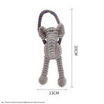 Dogs Plush Interactive Chew Teeth Grinding Squeak Toy Puppy Kitten