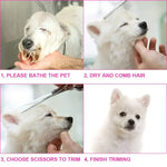 Pet Safe Grooming Scissors Stainless Steel Dog Shears