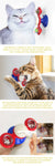 Windmill Cat Toy Interactive Puzzle Game Whirligig
