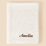 Custom Name Pet Blanket Soft Minky Dog Travel Mat