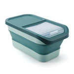 Collapsible Cat Dog Food Storage Container Airtight Box