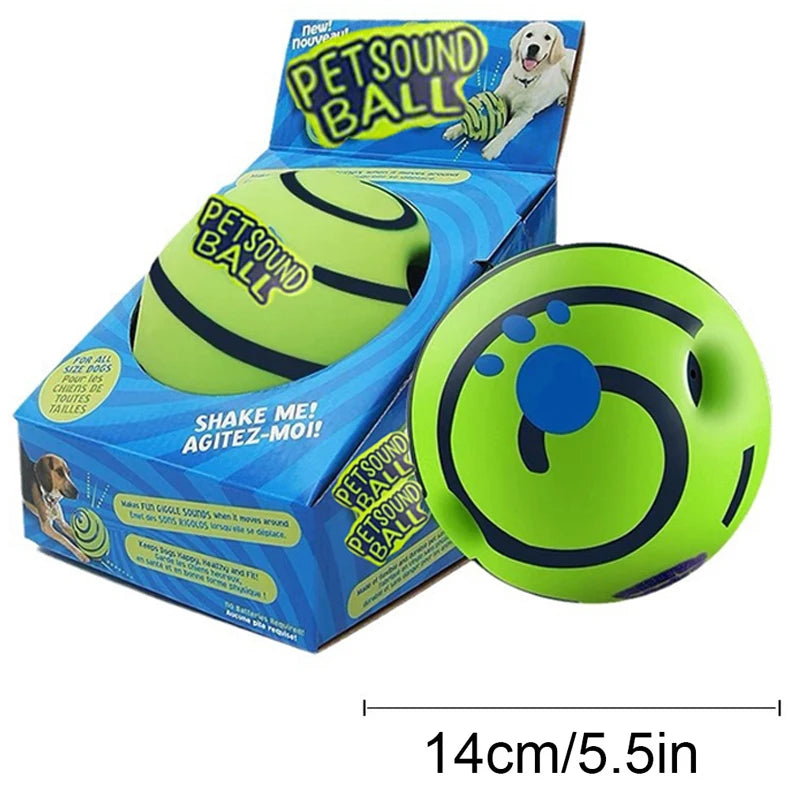 Dog Wobble Wag Giggle Glow Ball Interactive Fun Toy