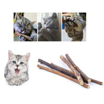 Silvervine Sticks Cat Chew Dental Cleaning Kitten Toy