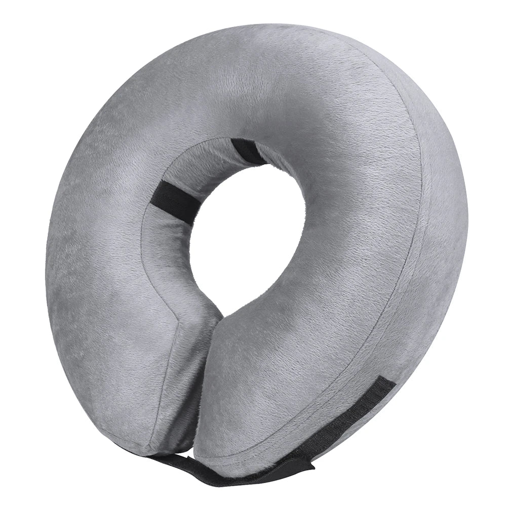 Inflatable Dog Recovery Collar Soft Protective Blow Up