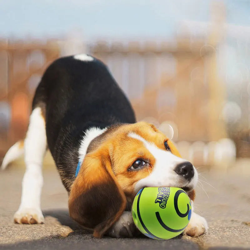 Dog Wobble Wag Giggle Glow Ball Interactive Fun Toy