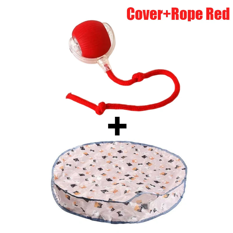 Interactive Cat Ball Rolling Hide Seek Motion Toy