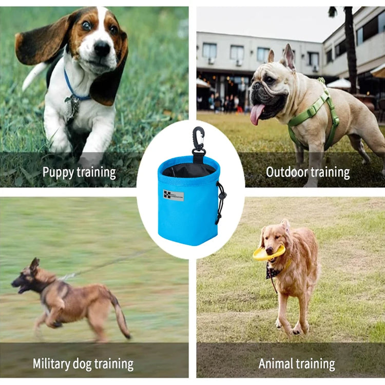 Portable Dog Training Snack Bag Outdoor Waist Bag