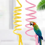 Parrot Climbing Rope Bird Chew Swing Toys Pet Set