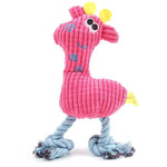 Dogs Plush Interactive Chew Teeth Grinding Squeak Toy Puppy Kitten