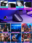 Party LED Light up Mask Gesture Sensing Smart Display LED Face Masks Programmable Bluetooth App Control Transforming Mask