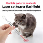 3in1 Laser Pen Cat Teaser Purple Light Laser Toy