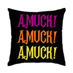 1pc/4pcs Halloween decoration pillow cover, trick or treat cushion cover, ghost, pumpkin head, bat decoration sofa cushion cover