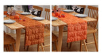 Halloween Table Runner ,Fall Pumpkin Ghost Decorations Party and Dining Decorations Fall Thanksgiving Dining Table Harvest Decor