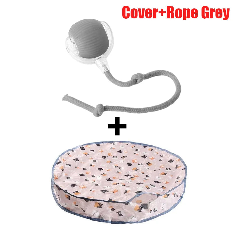 Interactive Cat Ball Rolling Hide Seek Motion Toy
