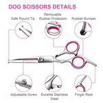 Pet Safe Grooming Scissors Stainless Steel Dog Shears