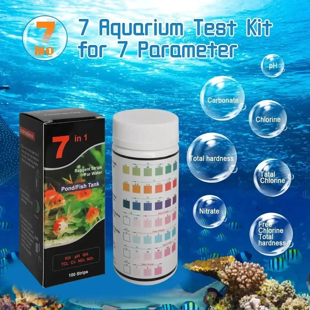 Aquarium Water PH Test Strips Quality Kit Fish Tank