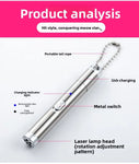 3in1 Laser Pen Cat Teaser Purple Light Laser Toy