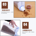 Cat Dog Food Storage Container Sealed Plastic Airtight